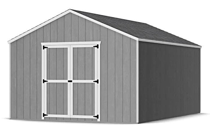 Little Cottage Co. Pre-Cut 12×16 Value Gable Shed Kit