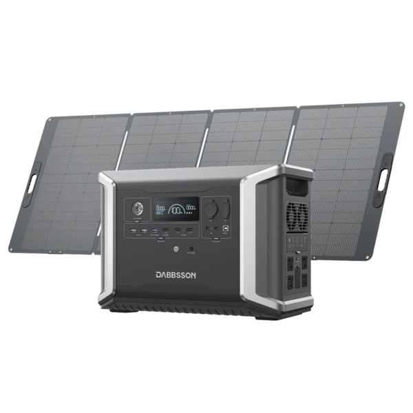 Dabbsson DBS2300 Plus + 420W Solar Panel | 2330Wh, 2200W, 420W Solar Kit