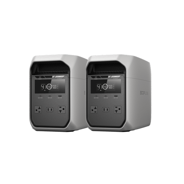 EcoFlow 2 x DELTA 3 Classic (1024Wh)