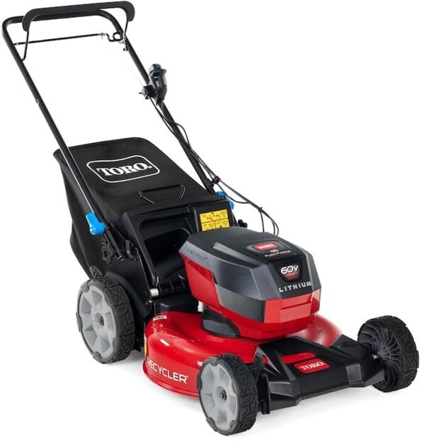 Toro 60V Recycler SmartStow 21″ RWD Self Propelled Mower